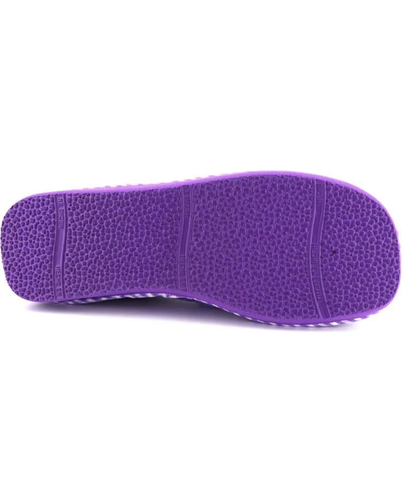 Calzado de casa OTRAS MARCAS  de Mujer VARIOS 0040 ZAPATILLAS DE CASA DE MUJER  MORADO