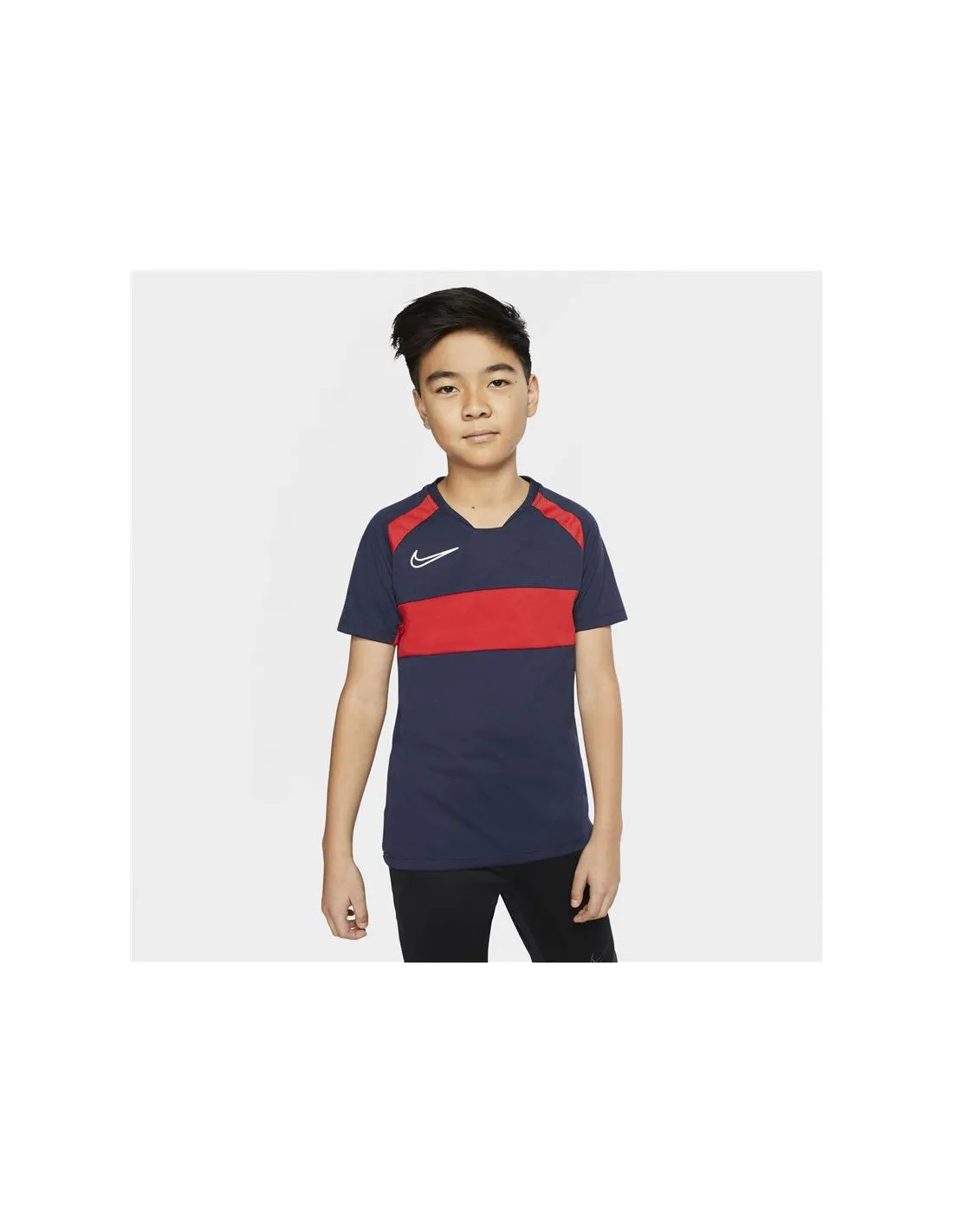 CAMISETA DE FúTBOL NIKE DRIFIT ACADEMY AZUL/ROJO