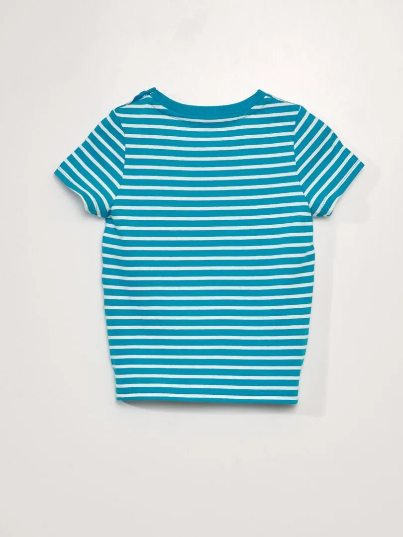 CAMISETA DE MANGA CORTA  SO EASY  BLANCO