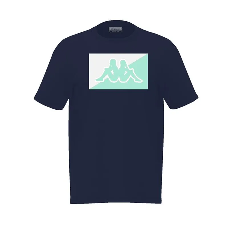 Camiseta Logo Bard Azul Hombre Kappa