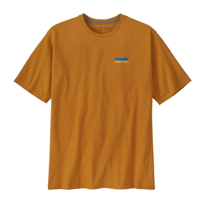 CAMISETA PATAGONIA M'S FITZ ROY WILD RESPONSIBILITEE (DRIED MANGO) HOMBRE
