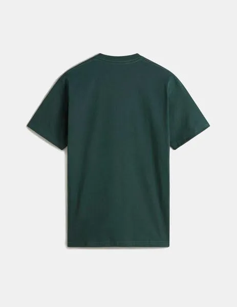 CAMISETA VANS LEFT CHEST LOGO II  GREEN GABLES