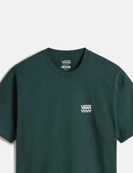CAMISETA VANS LEFT CHEST LOGO II  GREEN GABLES