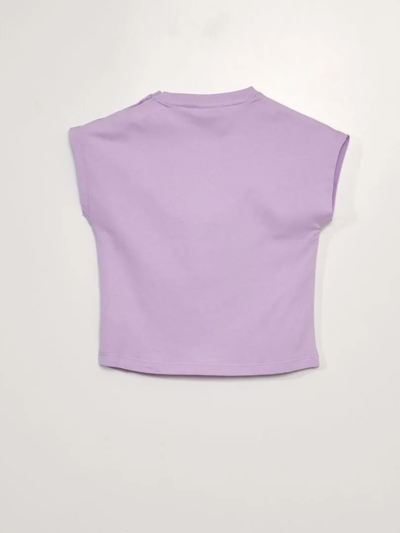 CAMISETA 'CHI'  SO EASY  PURPURA