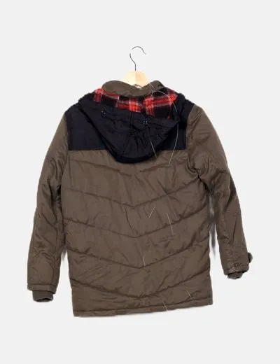 C&A Abrigo verde casual