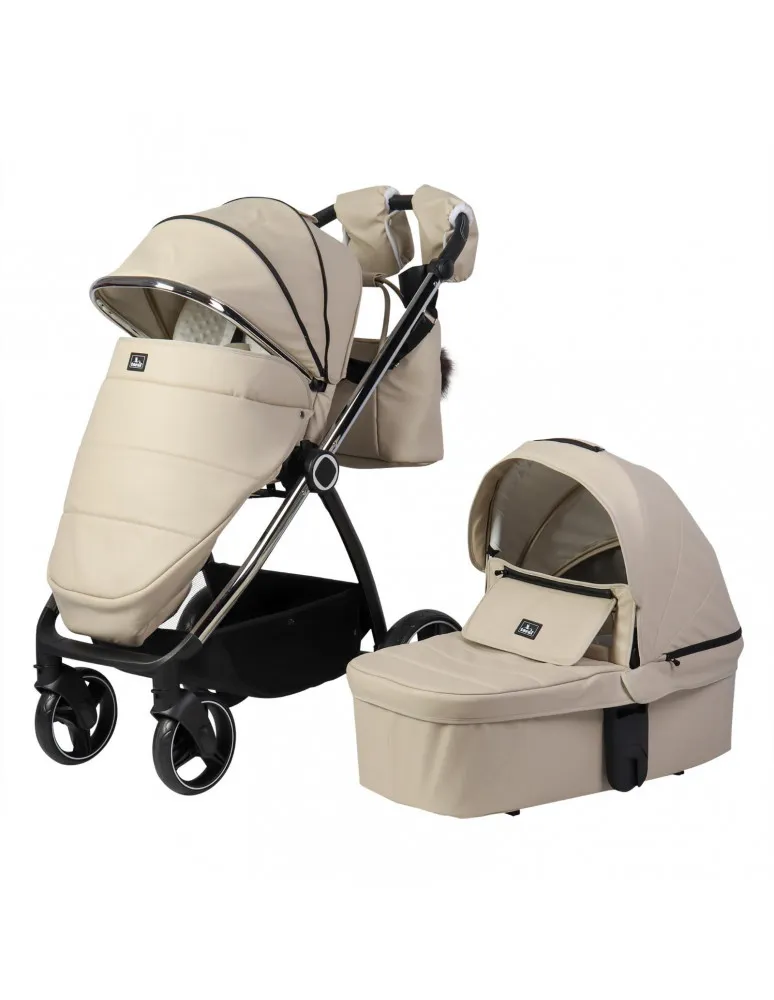 CARRO DUO ELENA POLIPIEL BEIGE TORAL
