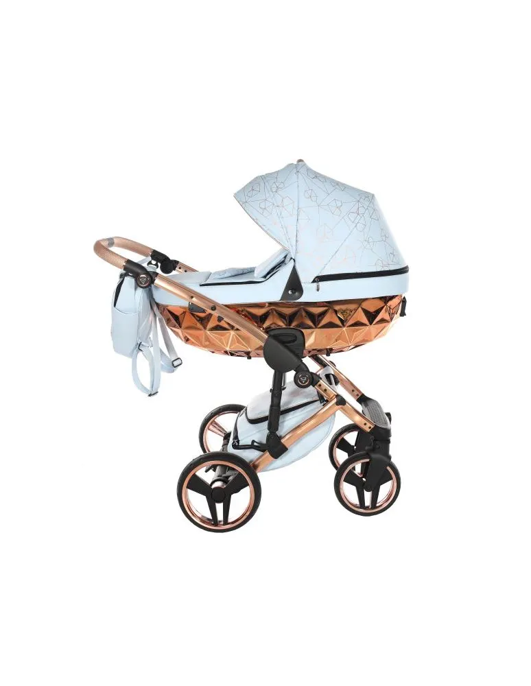 CARRO DUO JUNAMA HEART 05 AZUL/COPPER