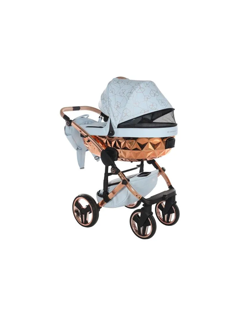CARRO DUO JUNAMA HEART 05 AZUL/COPPER