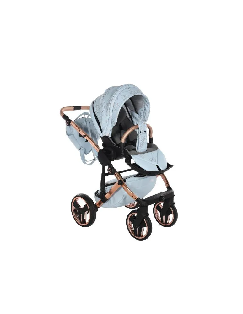 CARRO DUO JUNAMA HEART 05 AZUL/COPPER