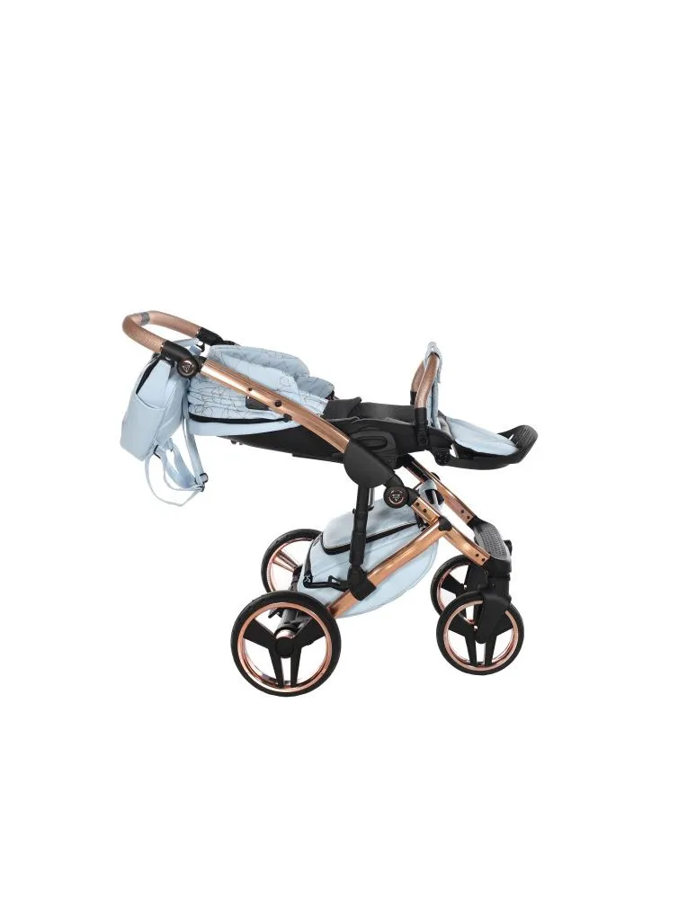 CARRO DUO JUNAMA HEART 05 AZUL/COPPER