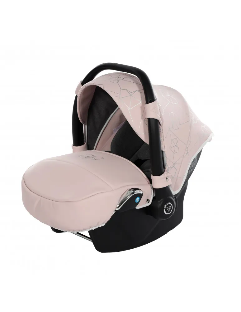 CARRO DUO JUNAMA HEART 06 ROSA/PLATA