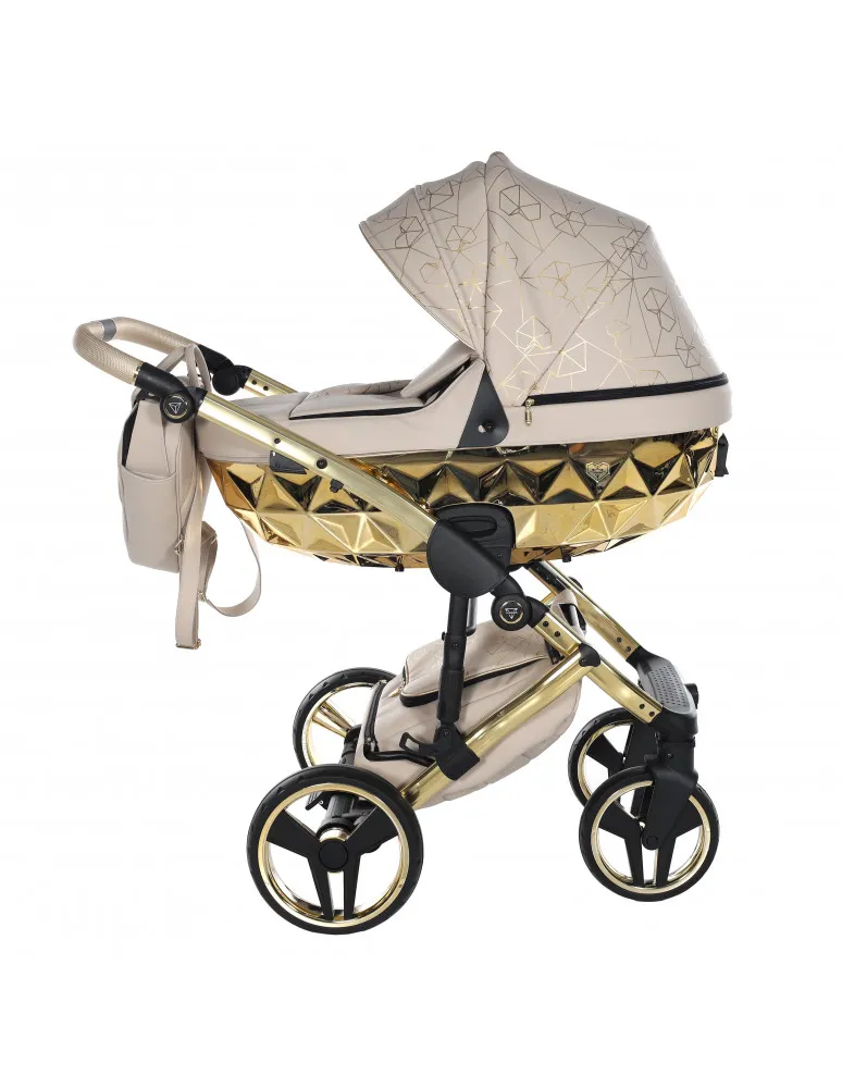 CARRO DUO JUNAMA HEART 07 BEIGE/ORO