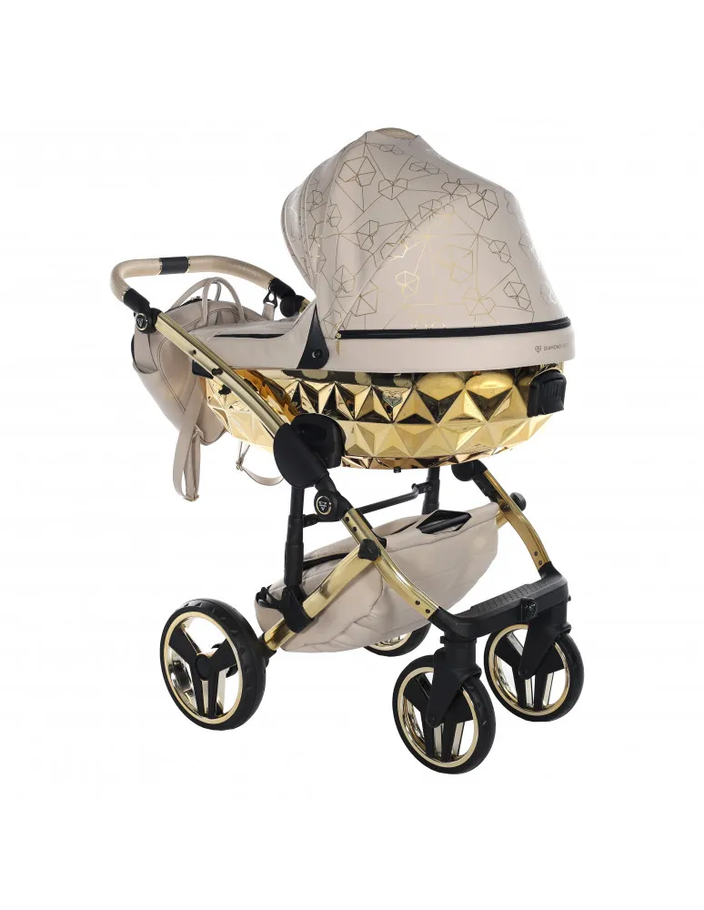 CARRO DUO JUNAMA HEART 07 BEIGE/ORO