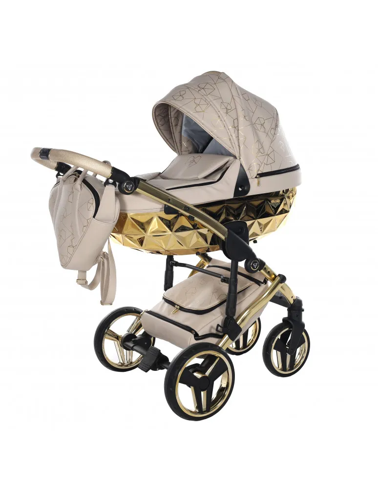 CARRO DUO JUNAMA HEART 07 BEIGE/ORO
