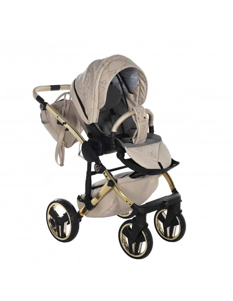 CARRO DUO JUNAMA HEART 07 BEIGE/ORO