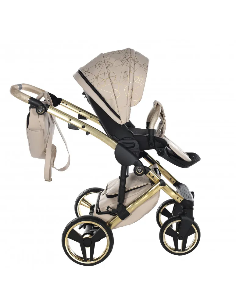 CARRO DUO JUNAMA HEART 07 BEIGE/ORO
