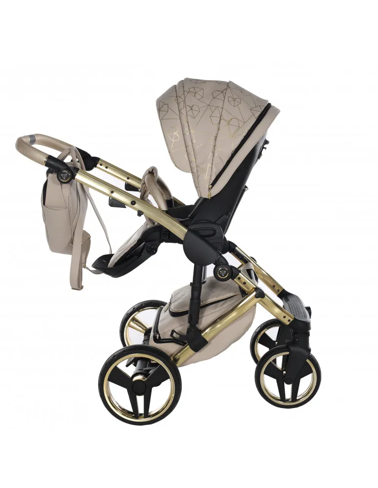CARRO DUO JUNAMA HEART 07 BEIGE/ORO