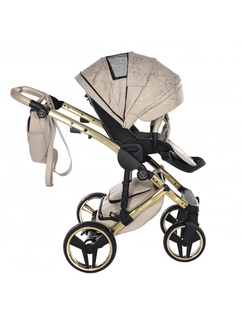 CARRO DUO JUNAMA HEART 07 BEIGE/ORO