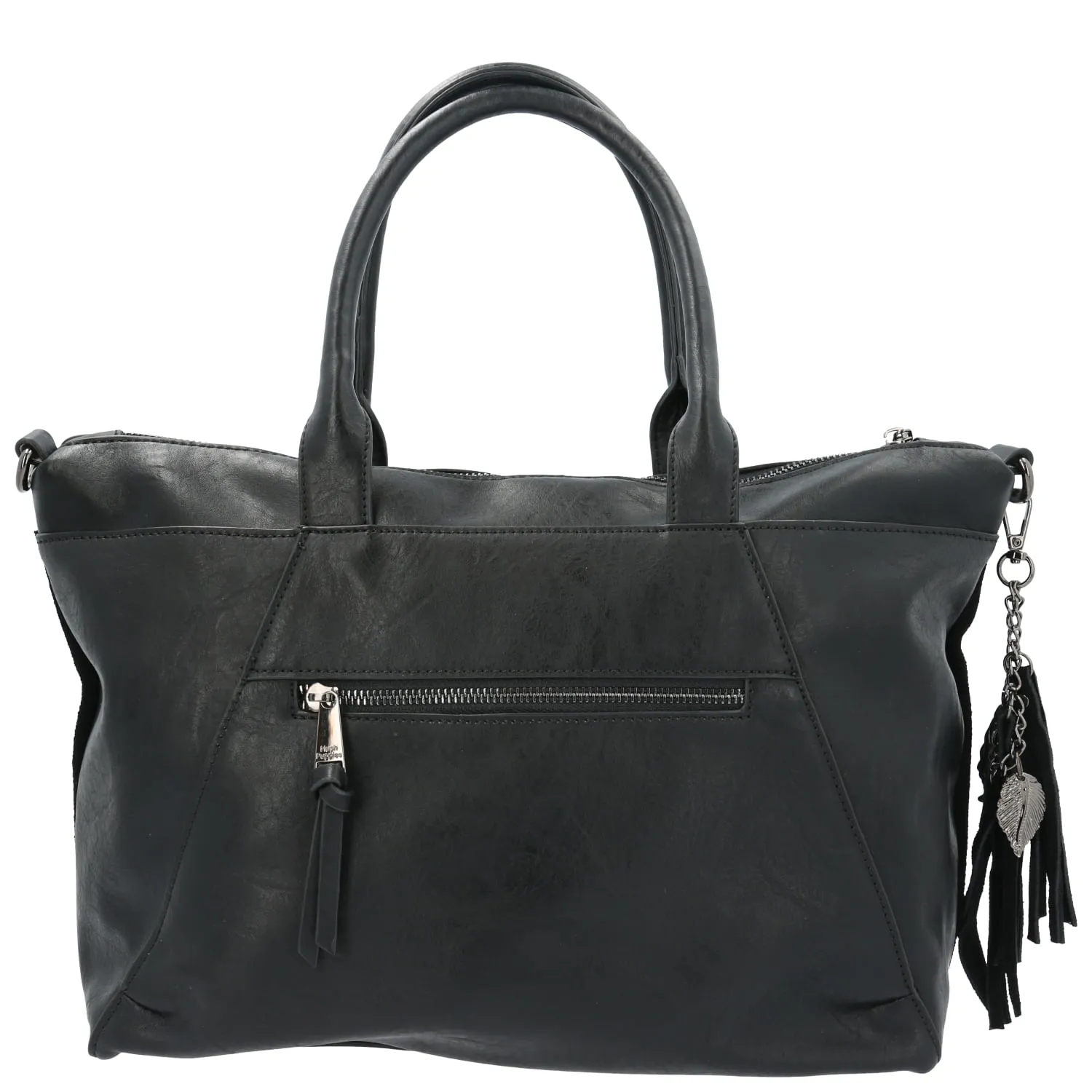 Cartera Ecocuero Mujer Louise Tote Negro Hush Puppies