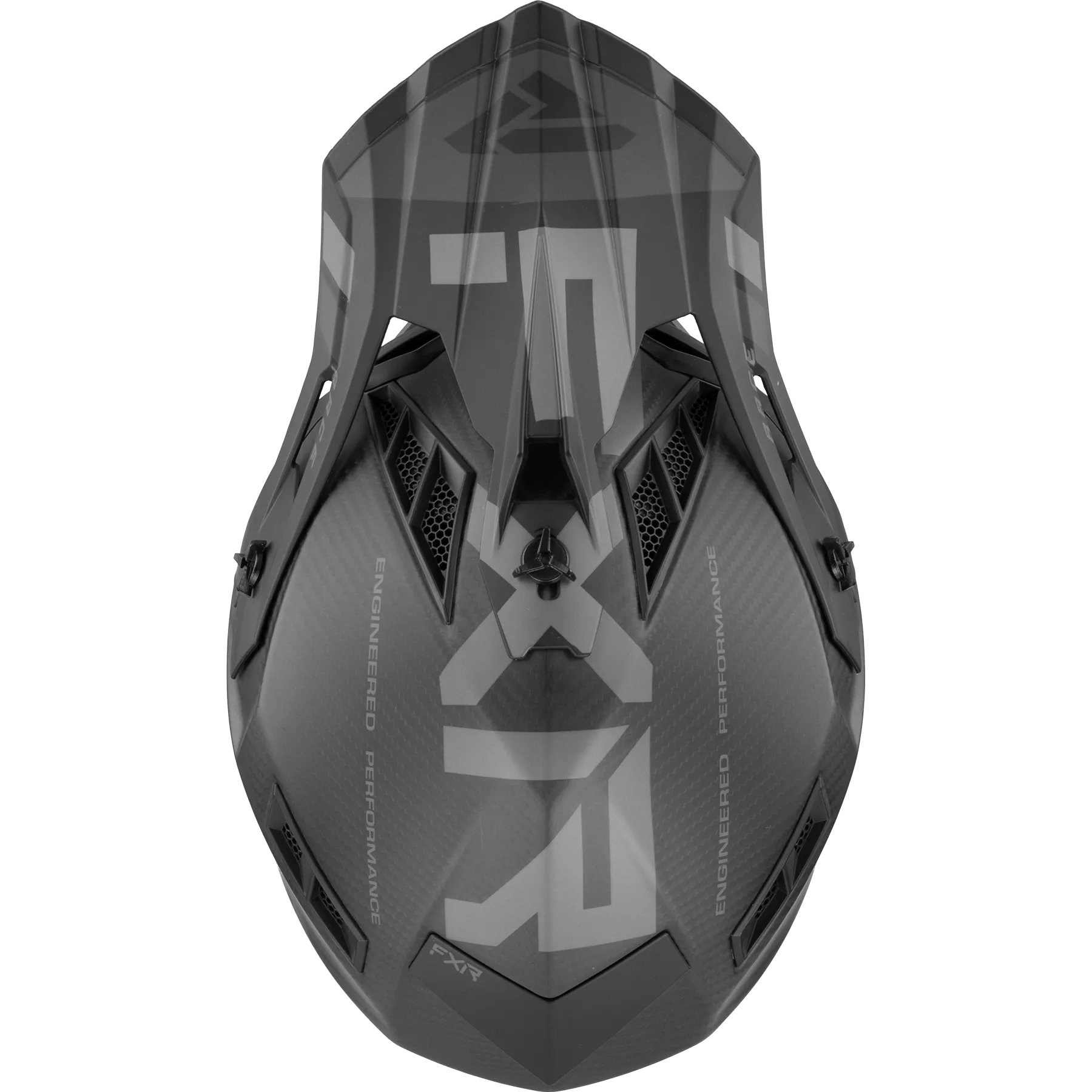 Casco de Cross FXR Helium Carbon Aleación