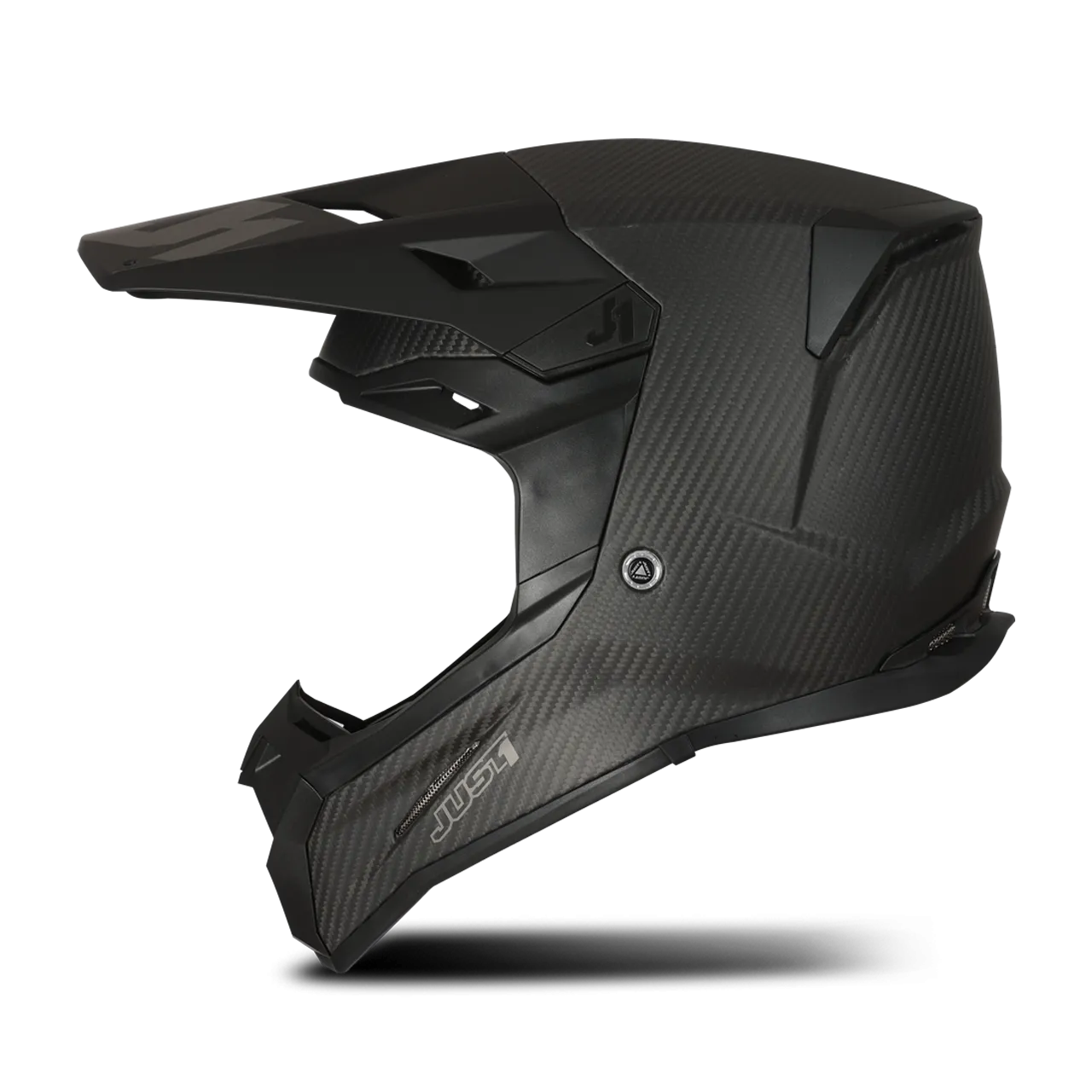 Casco de Cross Just1 J22 Solid Exposed Carbono 