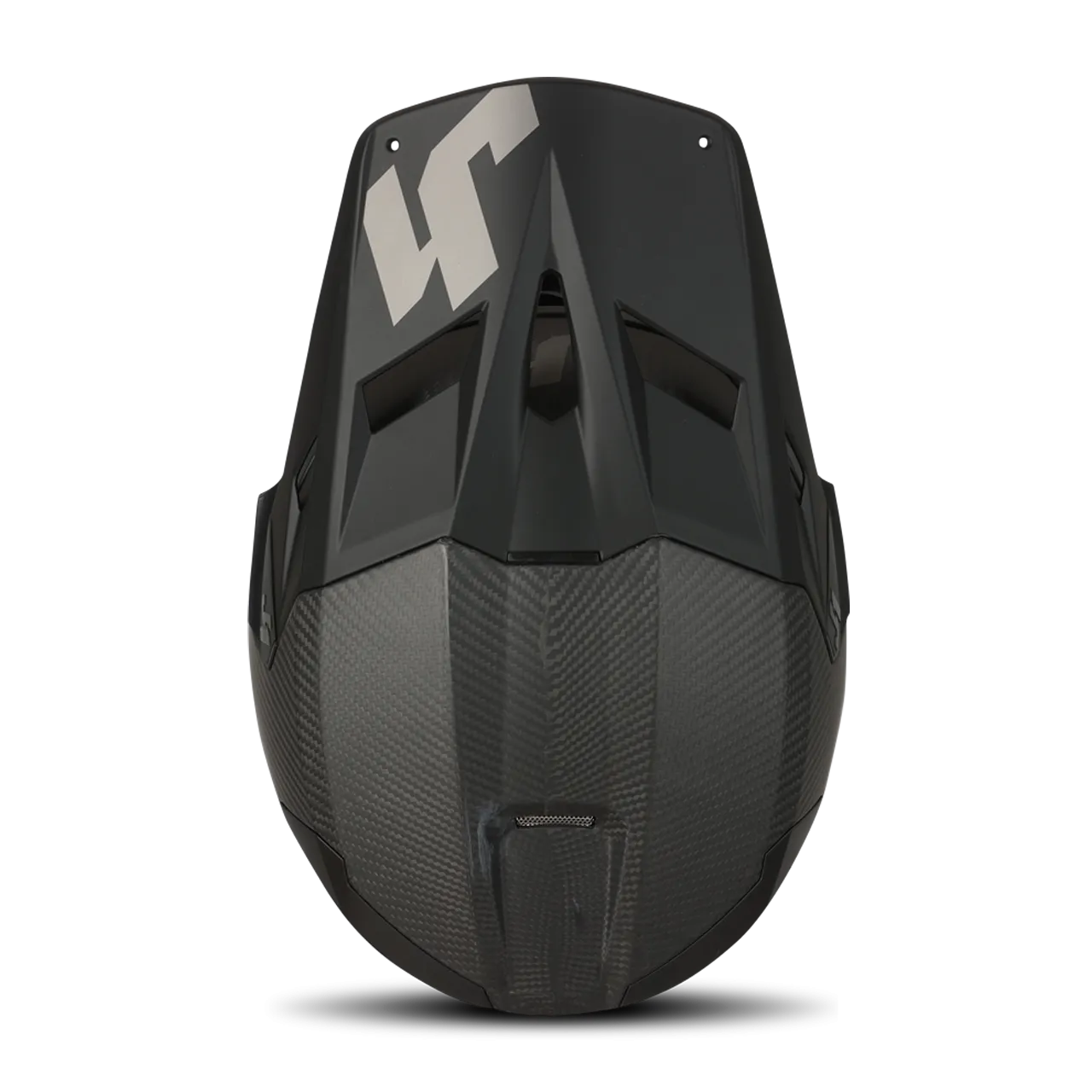 Casco de Cross Just1 J22 Solid Exposed Carbono 