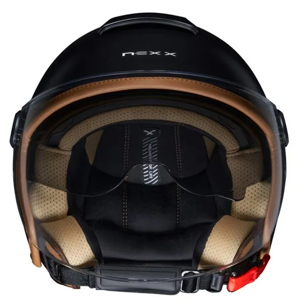 Casco Nexx Y.10 Sunny Black Mat Camel 