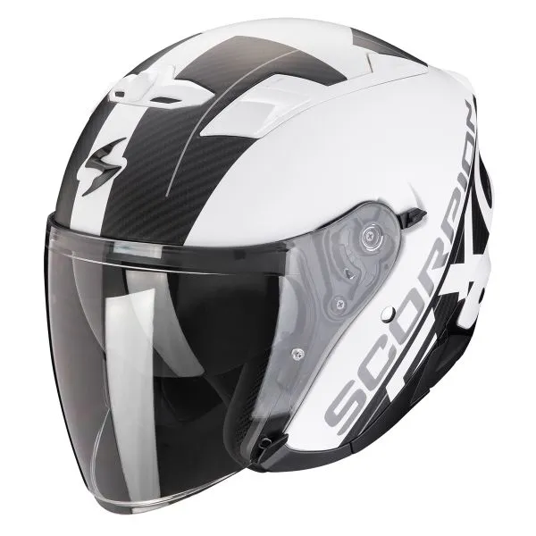 Casco Scorpion Exo 230 QR Matt White Black 