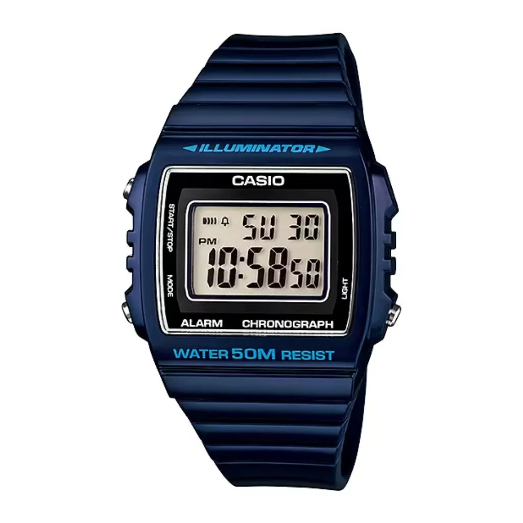 CASIO RELOJ DIGITAL AZUL OSCURO PARA HOMBRE (W215H2AV)