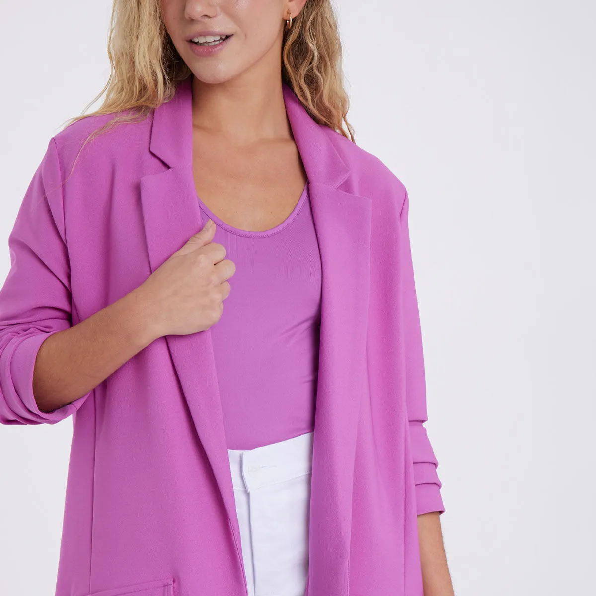 Chaqueta Americana Unicolor