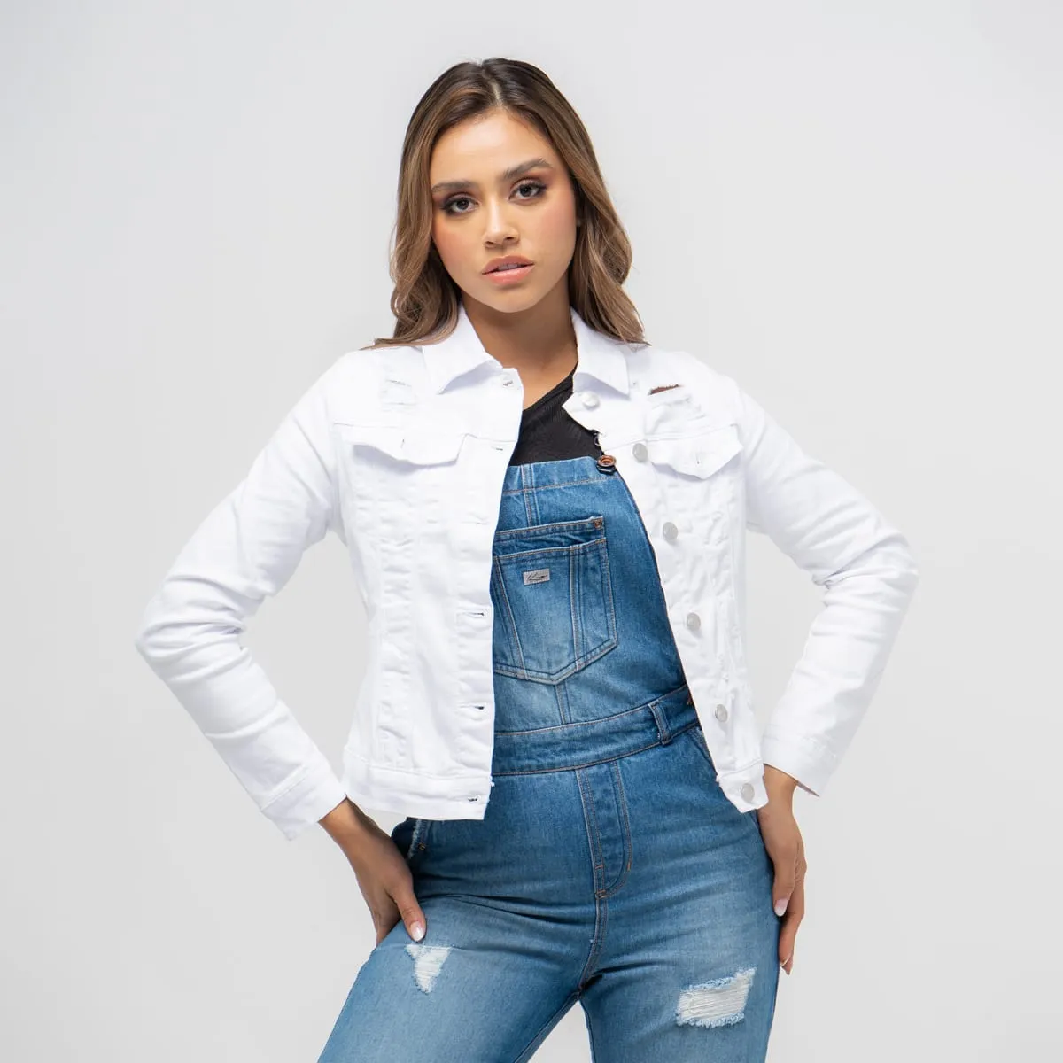 Chaqueta Denim Slim Rockers