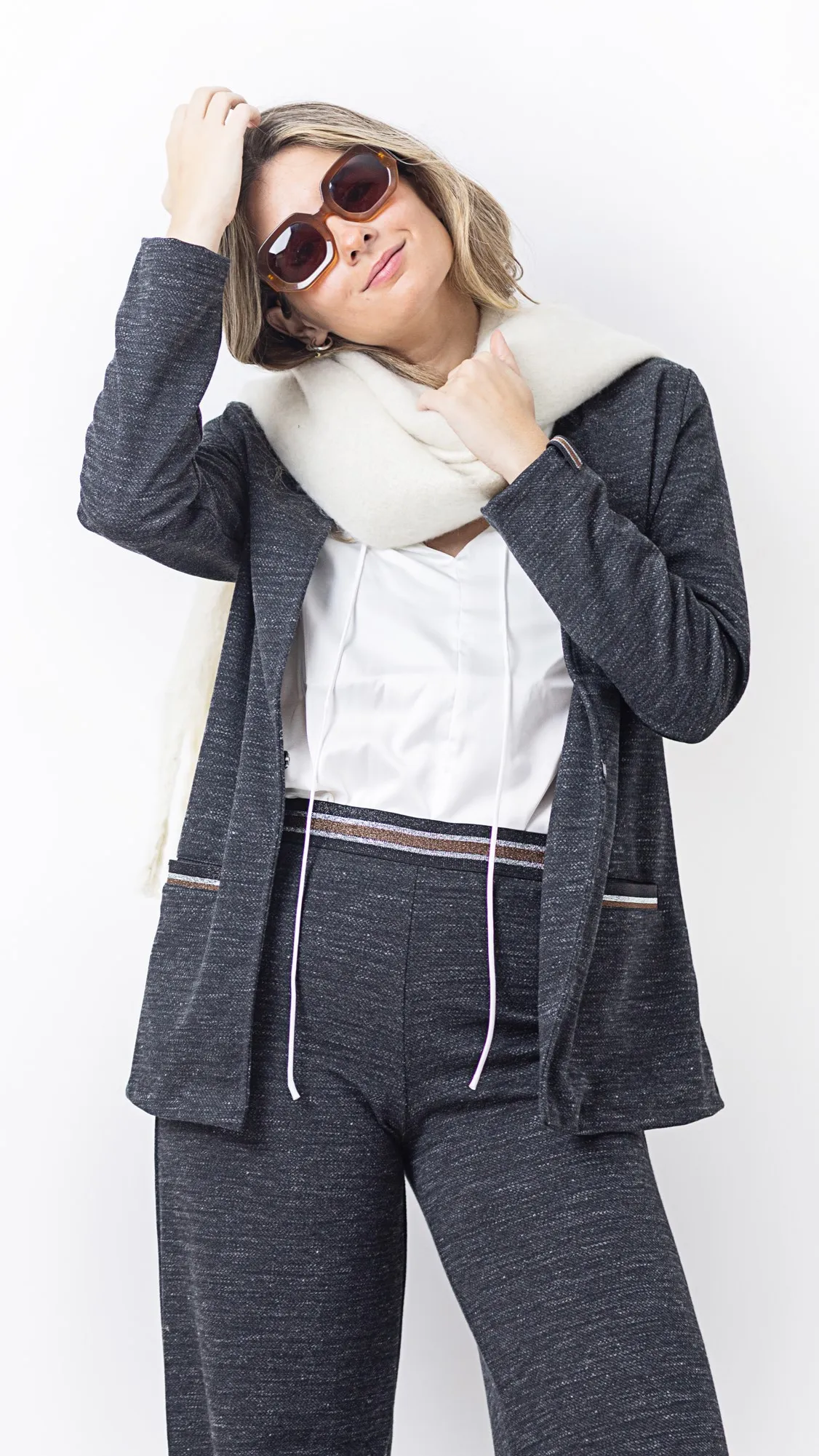 Chaqueta Glitter Highlands Cheviot