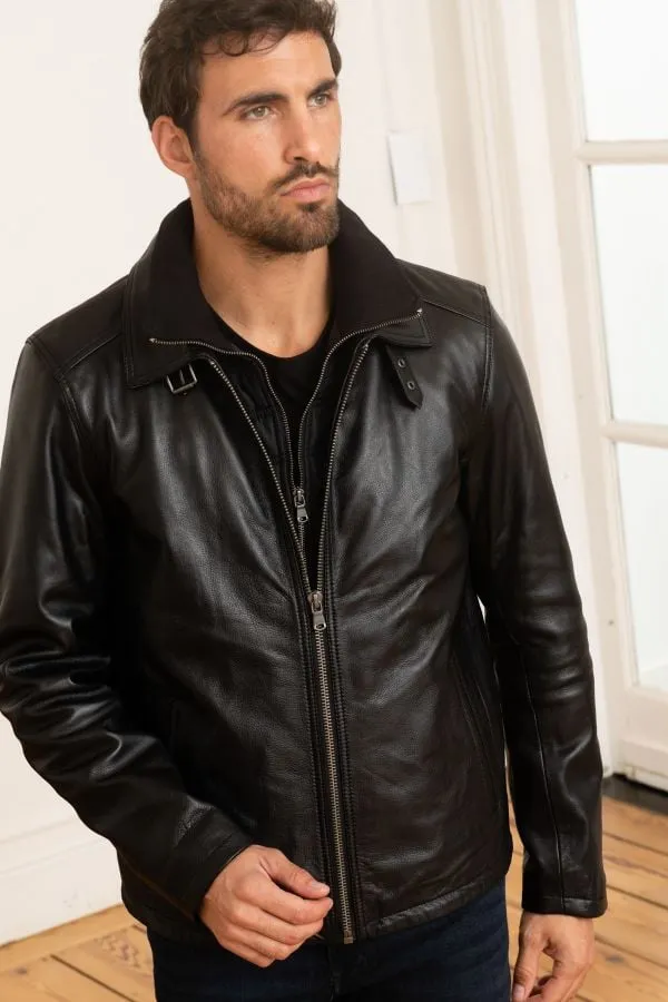 Chaqueta Hombre Daytona Ford Da Ic Cow Air Milled Black