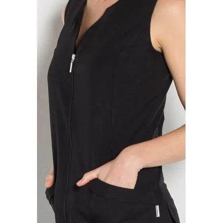 Chaqueta Negra sin mangas
