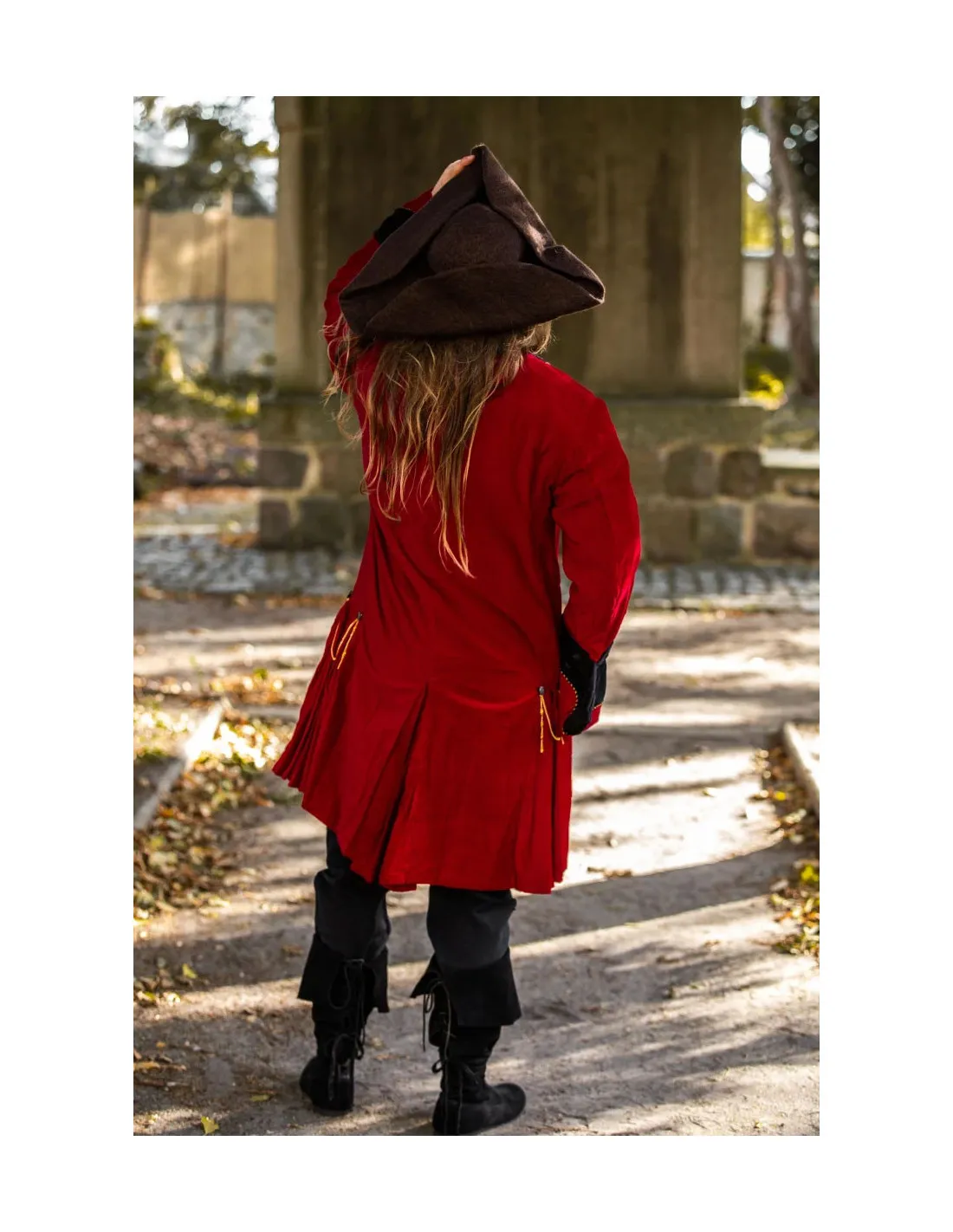 CHAQUETA PIRATA ROJANEGRA