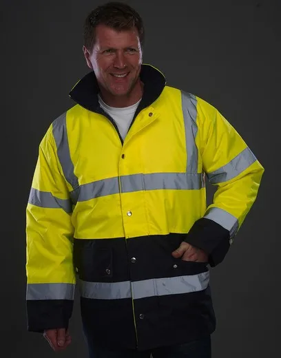 Chaqueta seguridad bicolor Fluo