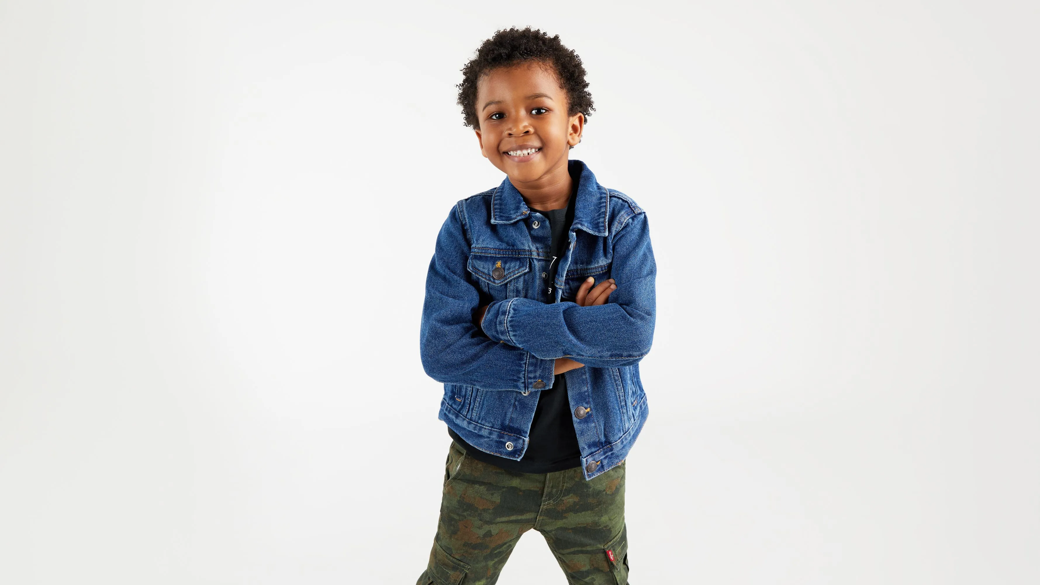 Chaqueta Trucker Para Niños