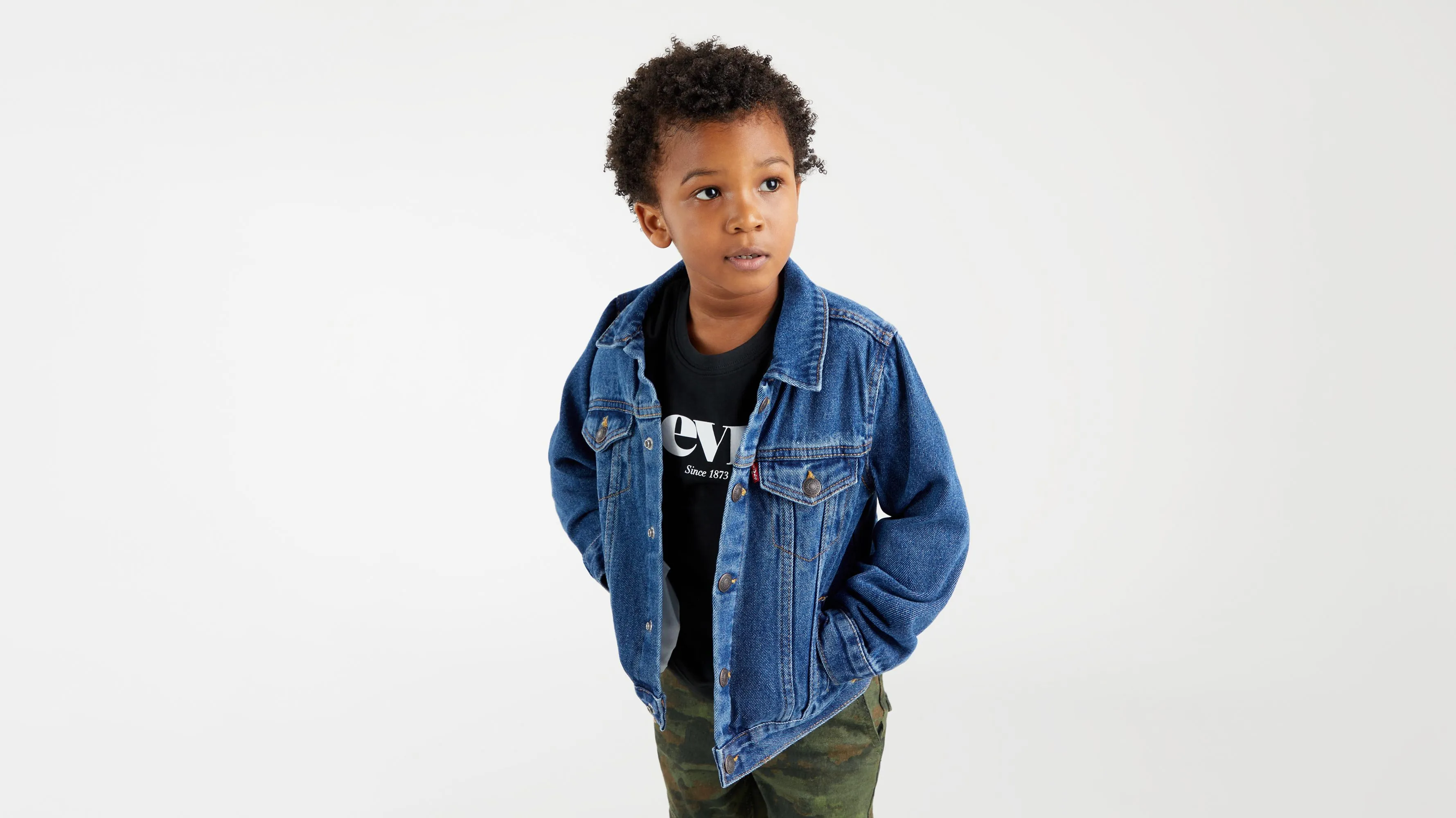 Chaqueta Trucker Para Niños