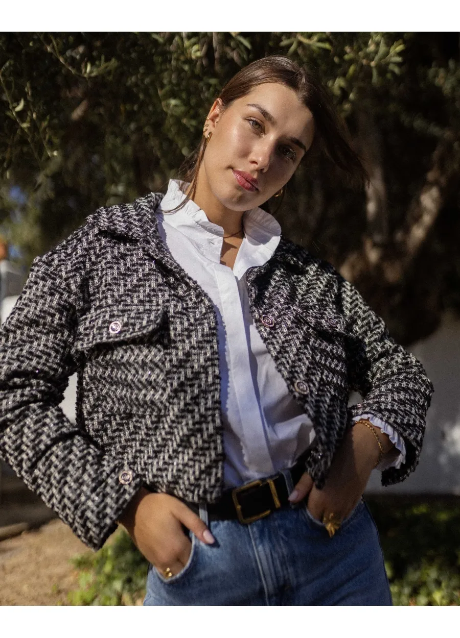 Chaqueta Tweed Bea