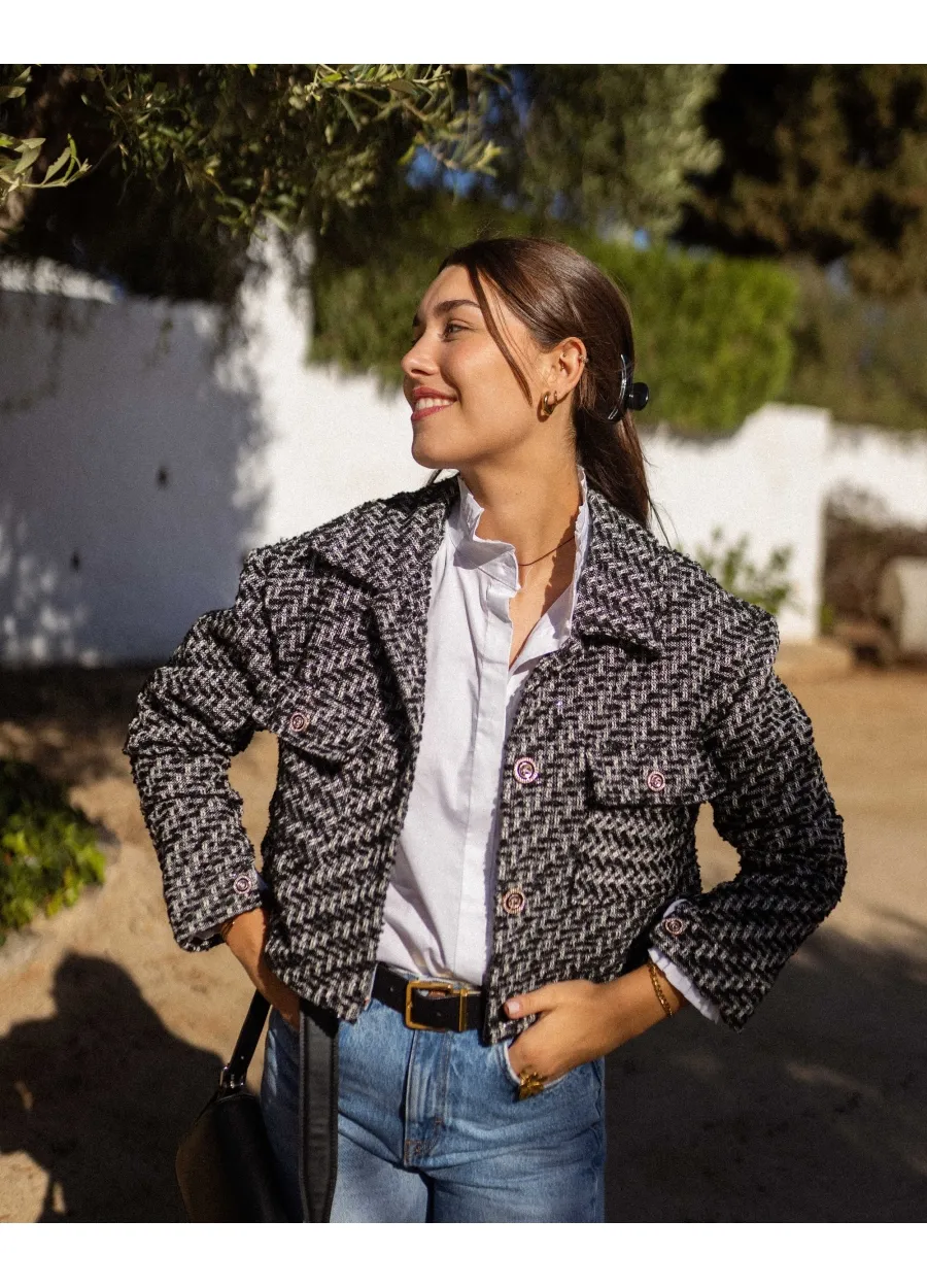 Chaqueta Tweed Bea