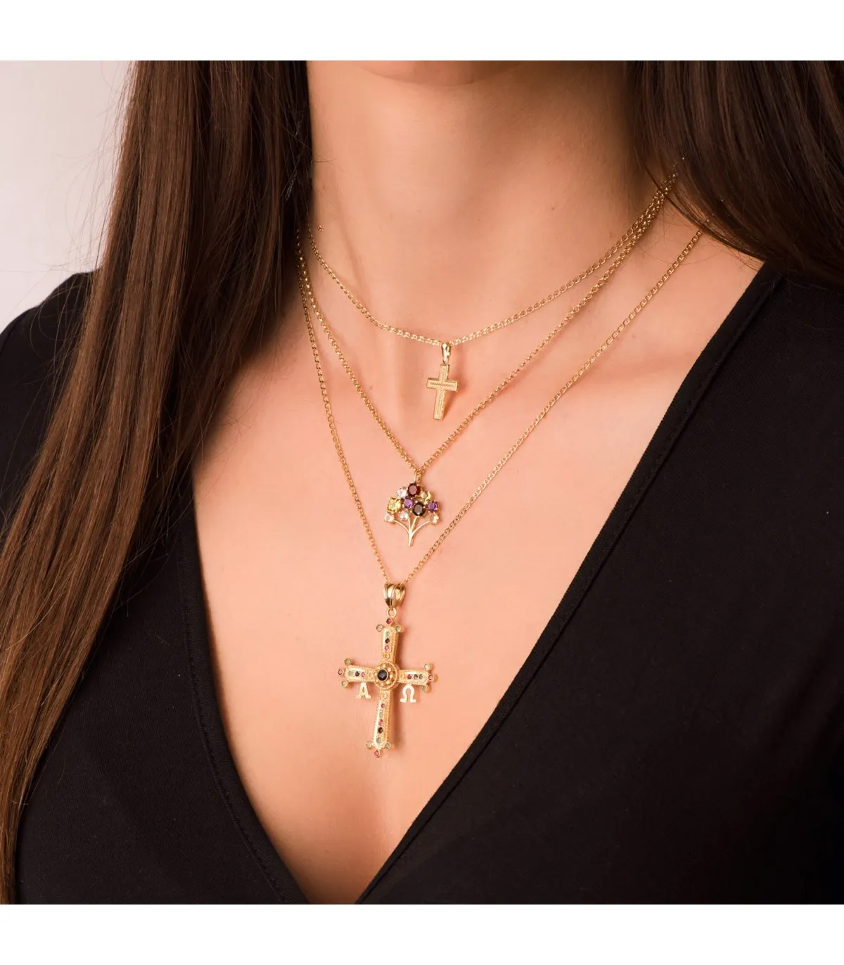 Chaîne Choker Or 18K Marine 1.5 mm 35 cm