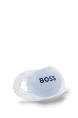Chupete con logo para bebés en caja de regalo