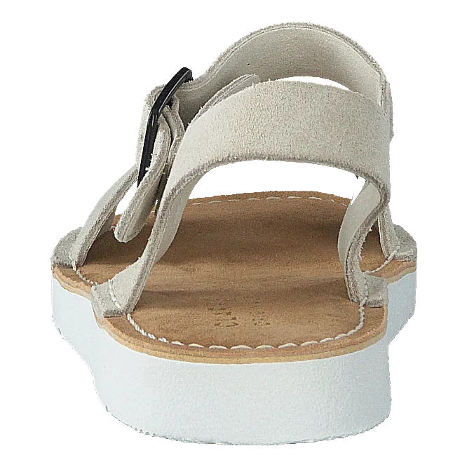 [[Clarks Zapatos [Originals]] Lunan Strap White Suede