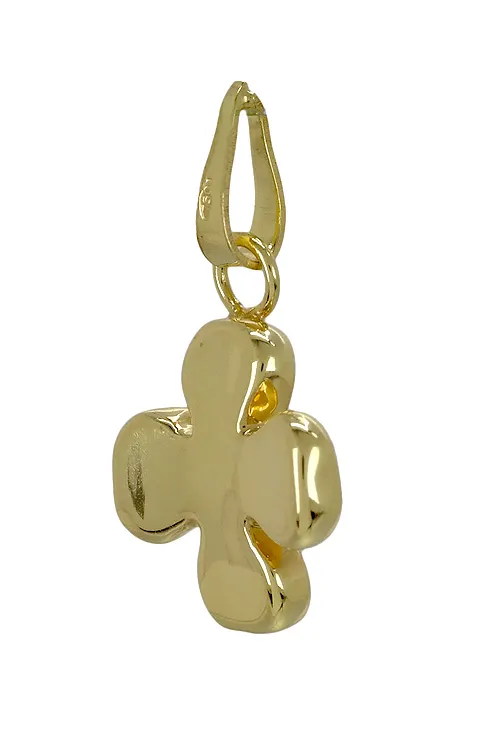 COLGANTE DE ORO AMARILLO 18 KTES CON FORMA DE TRéBOL 243_46600059