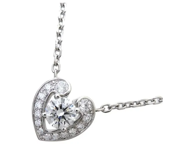Collar para damas Cartier con diamante de 0,52 ct Your Mine 
