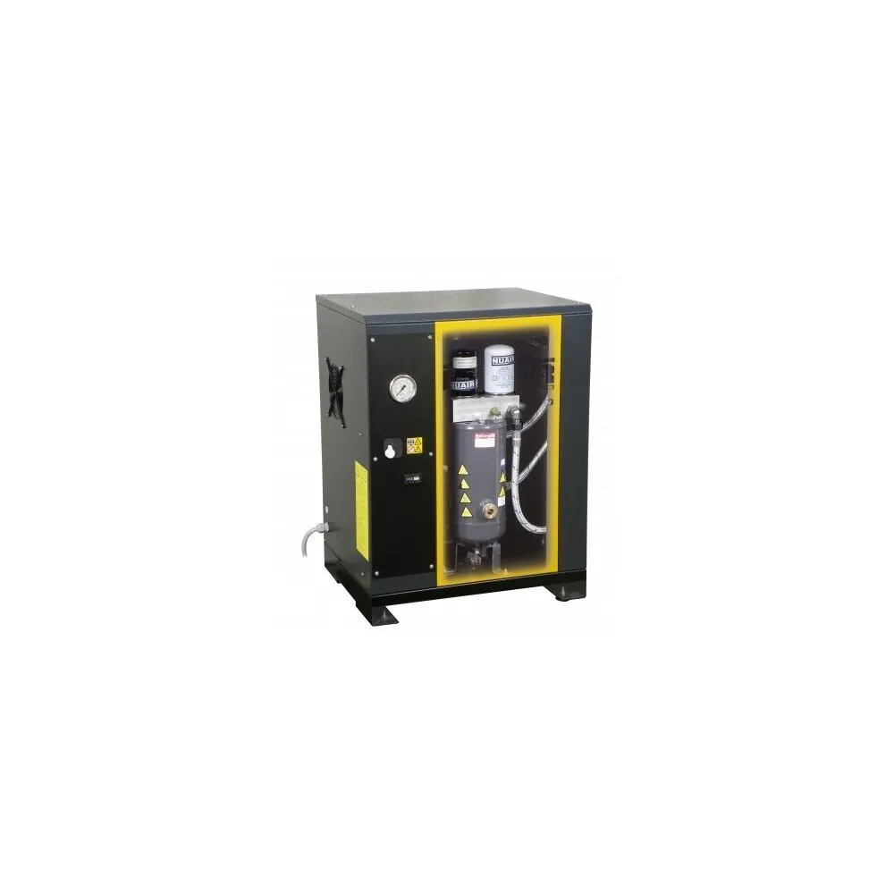 COMPRESOR DE TORNILLO + CALDERA + SECADOR MERCURY MECH 4.010200 ES NUAIR 5,5HP 200LTS 10BAR