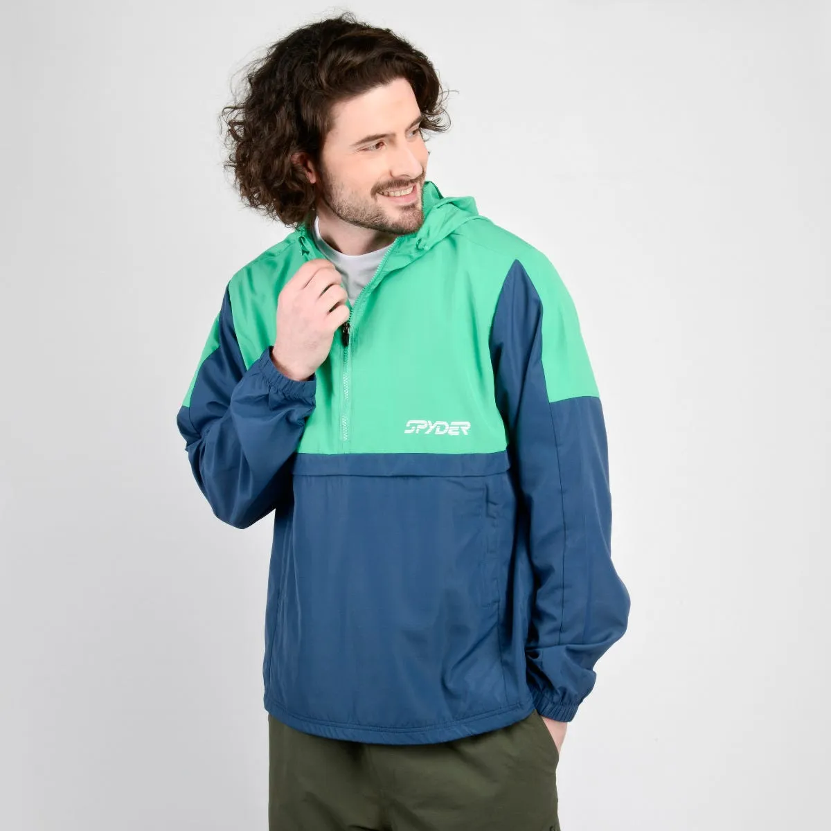 Cortaviento Outdoor Hombre Spyder Verde
