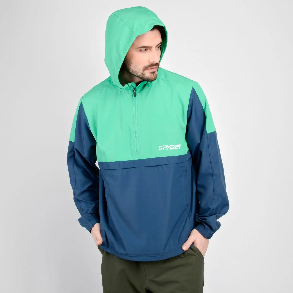 Cortaviento Outdoor Hombre Spyder Verde