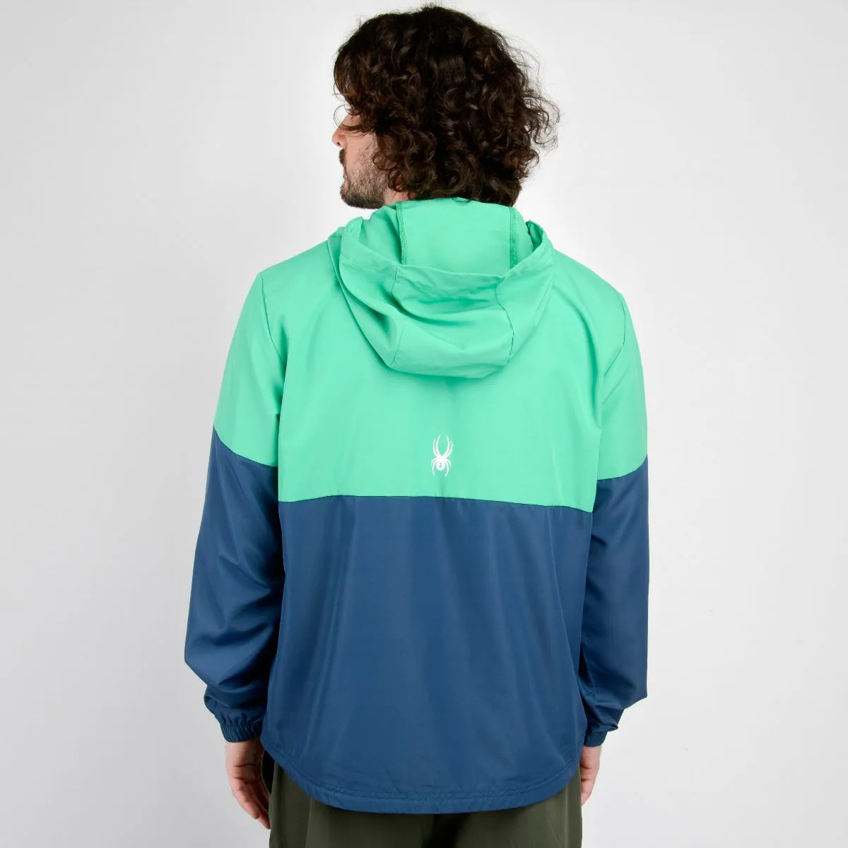 Cortaviento Outdoor Hombre Spyder Verde