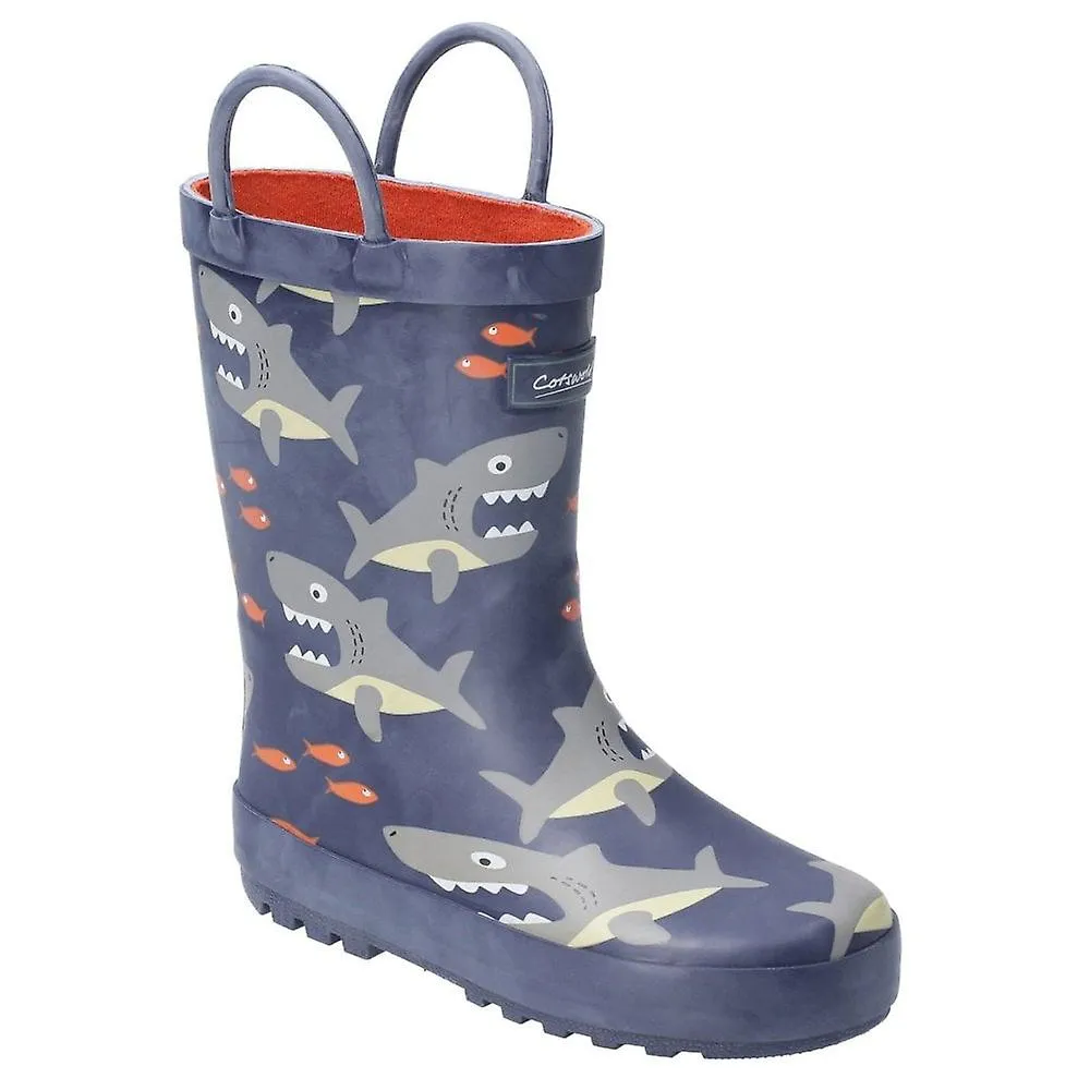 Cotswold Puddle Niños Wellingtons